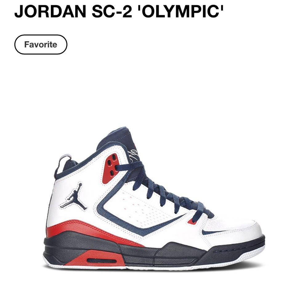 Nike Air Jordan size 6 youth SC-2 'OLYMPIC'